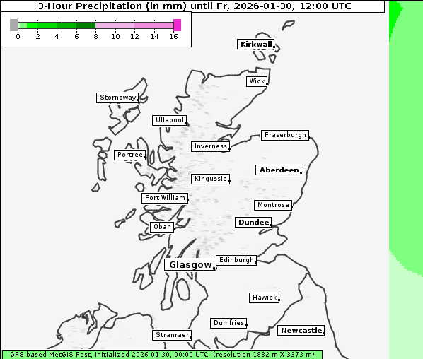 Niederschlag, 30. 1. 2026
