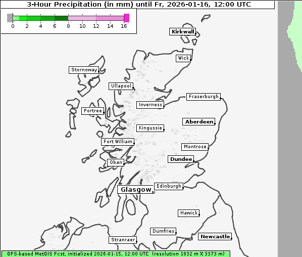 Niederschlag, 16. 1. 2026