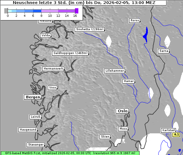 Neuschnee, 5. 2. 2026