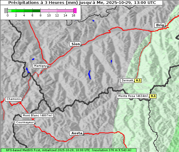 Niederschlag, 29. 10. 2025