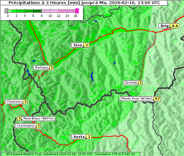 Niederschlag, 10. 2. 2026