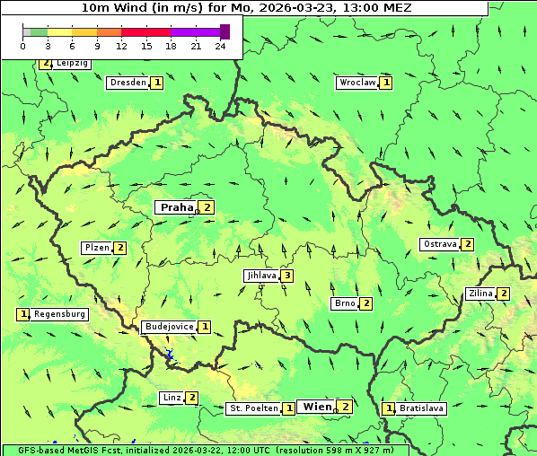 Wind, 23. 3. 2026