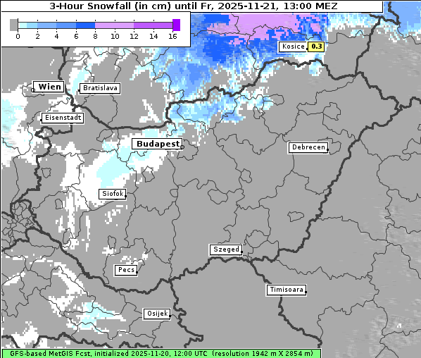 Neuschnee, 21. 11. 2025