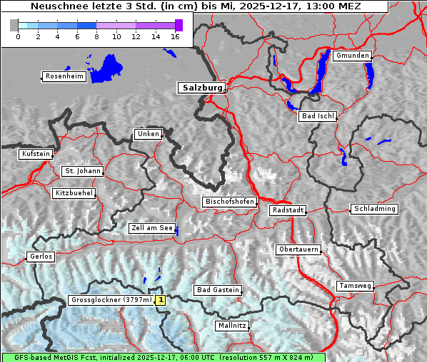 Neuschnee, 17. 12. 2025