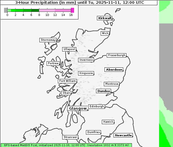Niederschlag, 11. 11. 2025