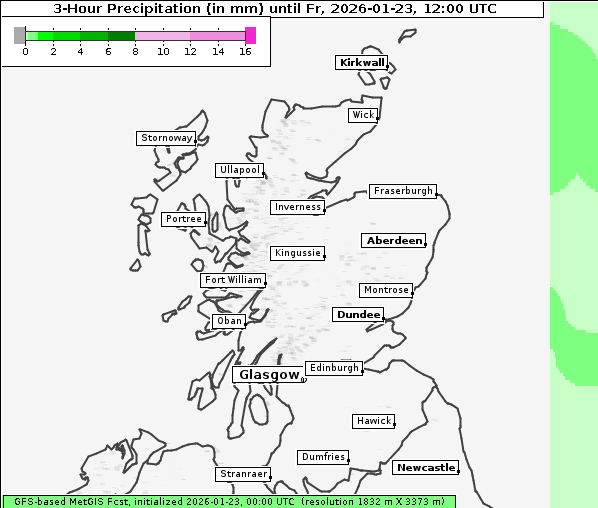 Niederschlag, 23. 1. 2026