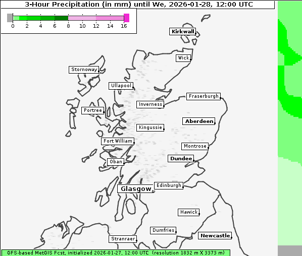 Niederschlag, 28. 1. 2026