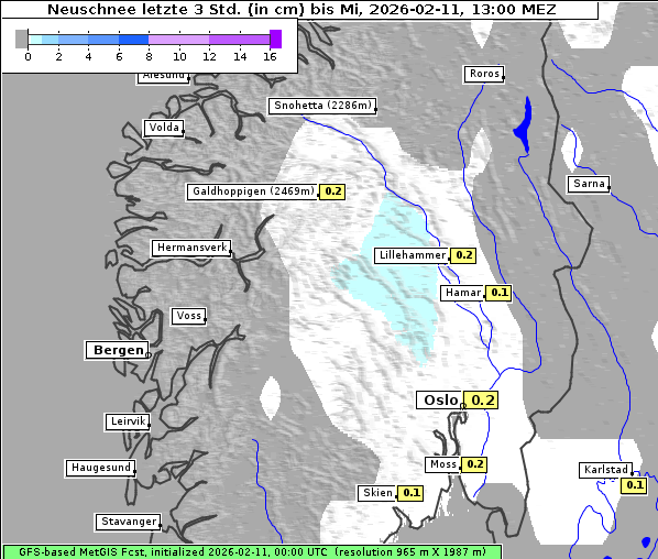 Neuschnee, 11. 2. 2026