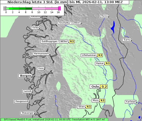 Niederschlag, 11. 2. 2026