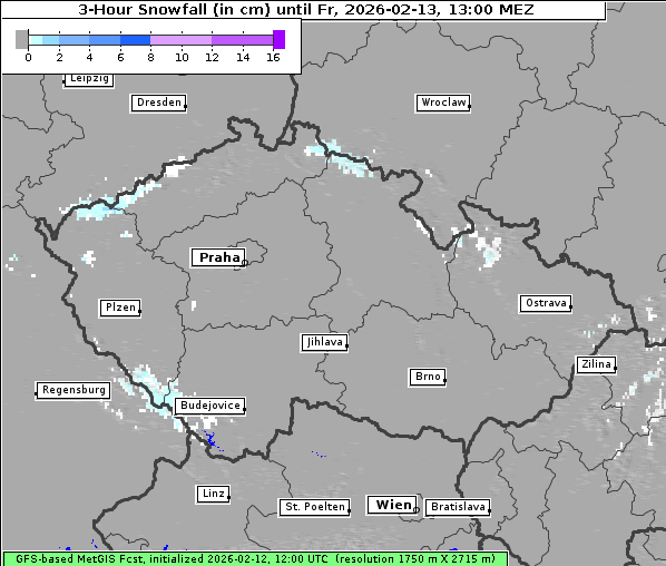 Neuschnee, 13. 2. 2026