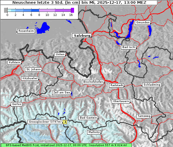 Neuschnee, 17. 12. 2025