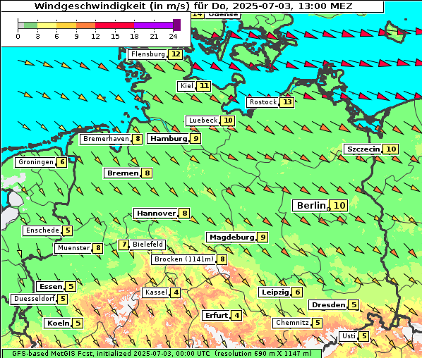 Wind, 3. 7. 2025