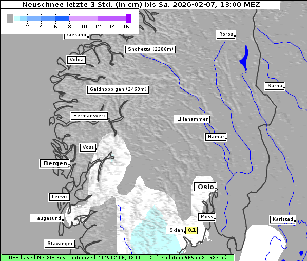 Neuschnee, 7. 2. 2026