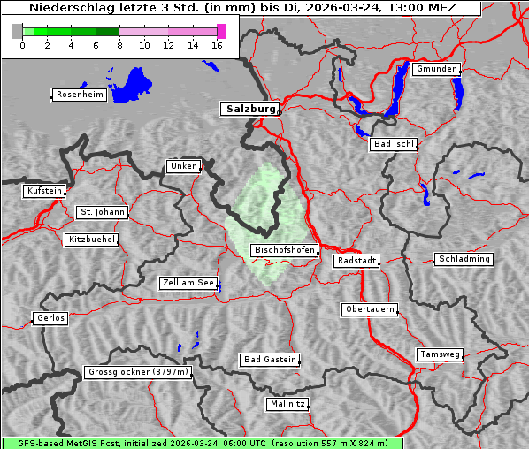 Niederschlag, 24. 3. 2026