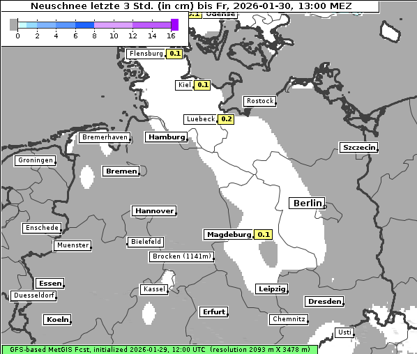 Neuschnee, 30. 1. 2026