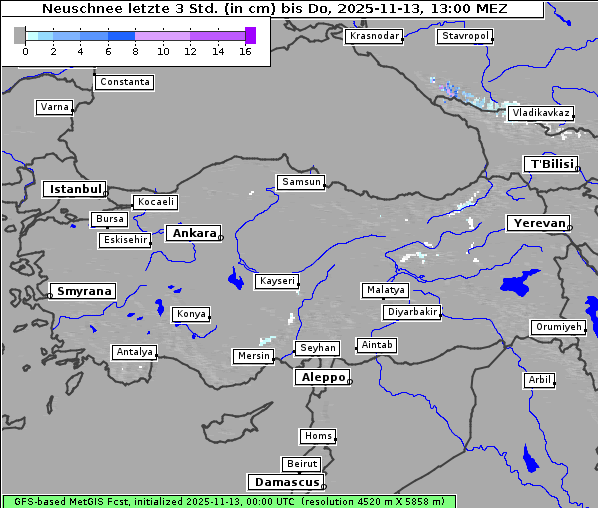 Neuschnee, 13. 11. 2025
