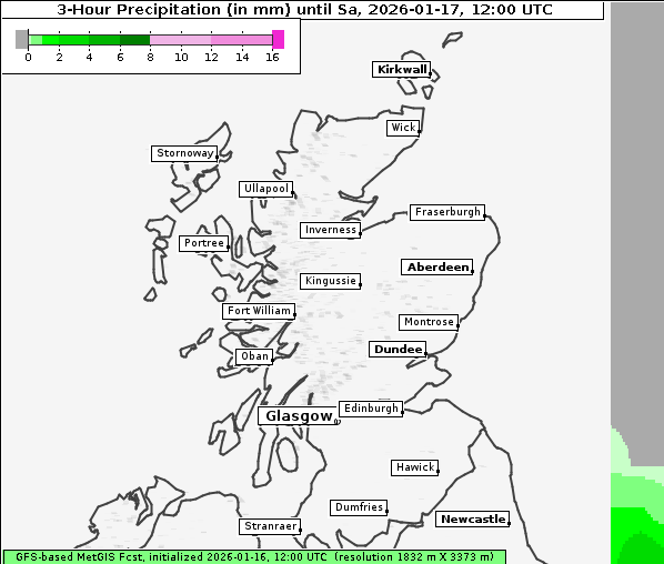 Niederschlag, 17. 1. 2026