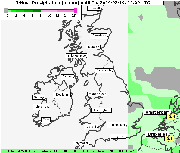 Niederschlag, 10. 2. 2026