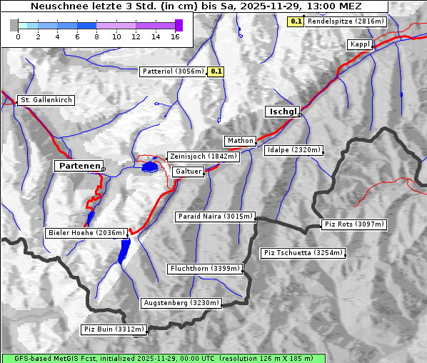 Neuschnee, 29. 11. 2025