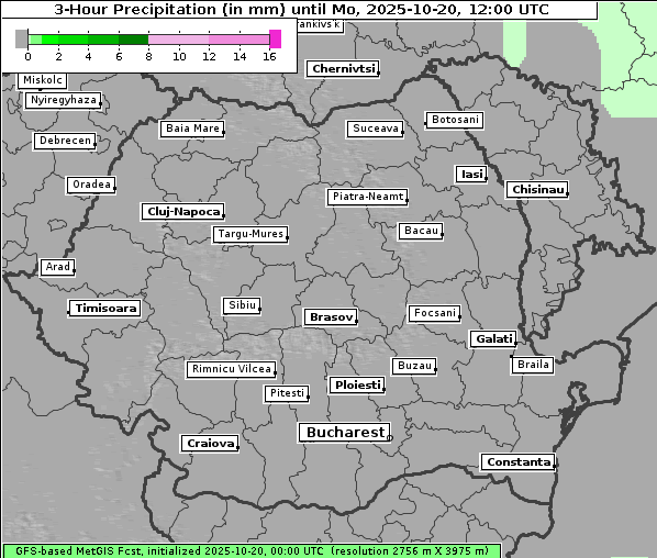 Niederschlag, 20. 10. 2025