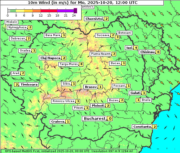 Wind, 20. 10. 2025