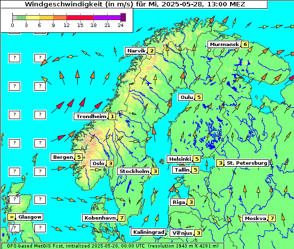 Wind, 28. 5. 2025