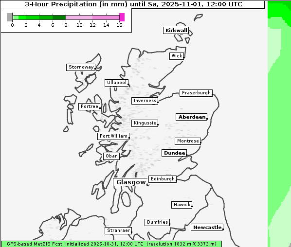 Niederschlag, 1. 11. 2025