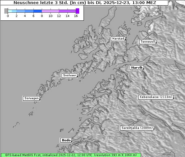 Neuschnee, 23. 12. 2025