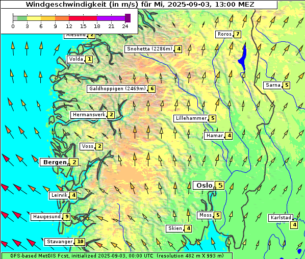 Wind, 3. 9. 2025