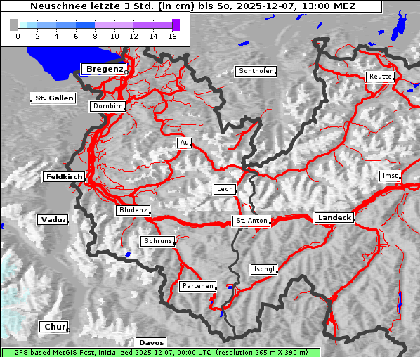 Neuschnee, 7. 12. 2025