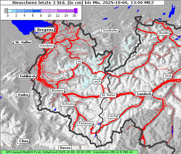 Neuschnee, 6. 10. 2025