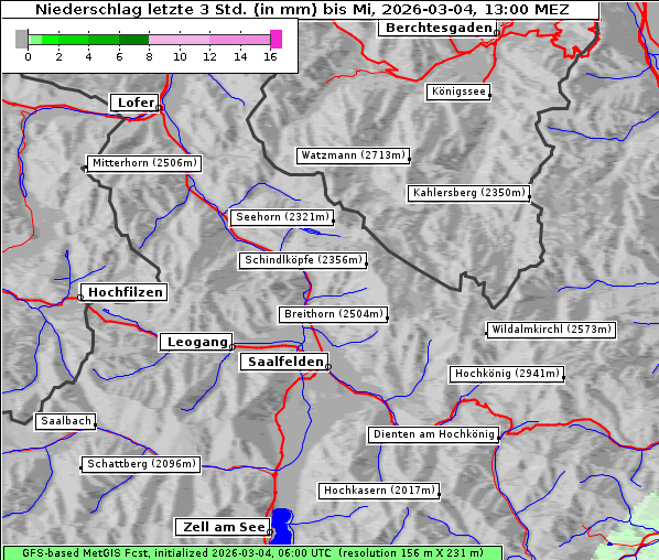 Niederschlag, 4. 3. 2026