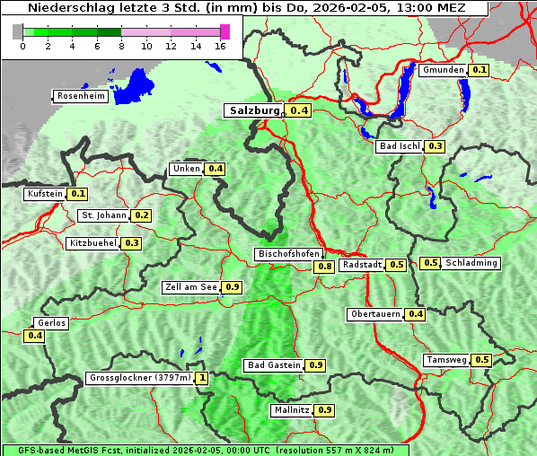 Niederschlag, 5. 2. 2026