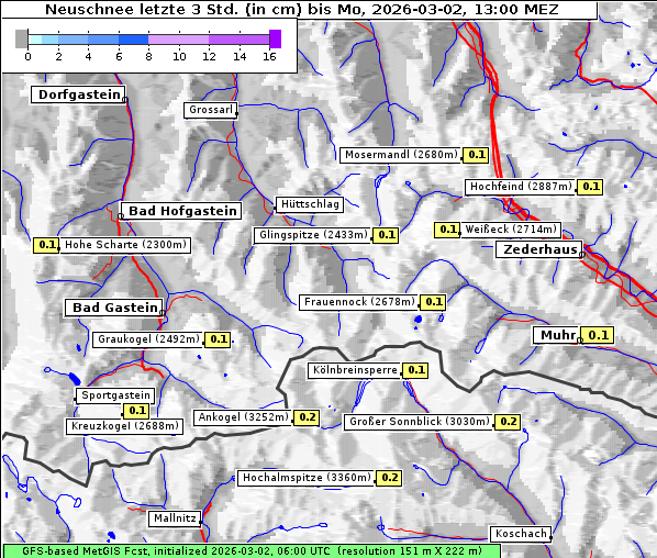 Neuschnee, 2. 3. 2026