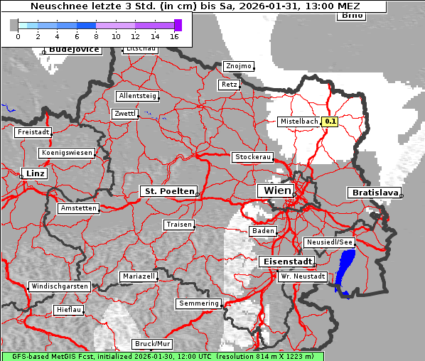 Neuschnee, 31. 1. 2026