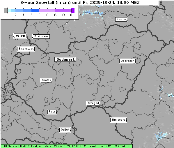 Neuschnee, 24. 10. 2025