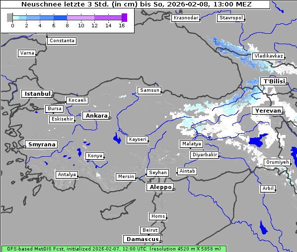 Neuschnee, 8. 2. 2026