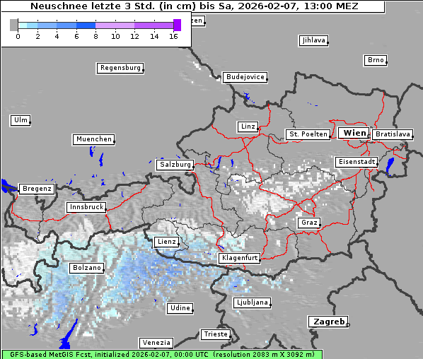 Neuschnee, 7. 2. 2026