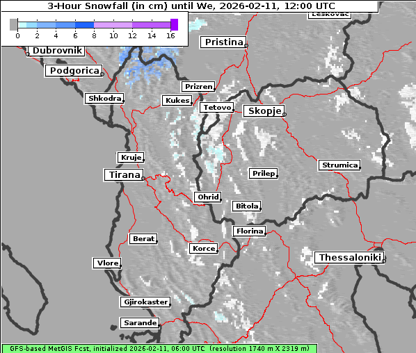Neuschnee, 11. 2. 2026