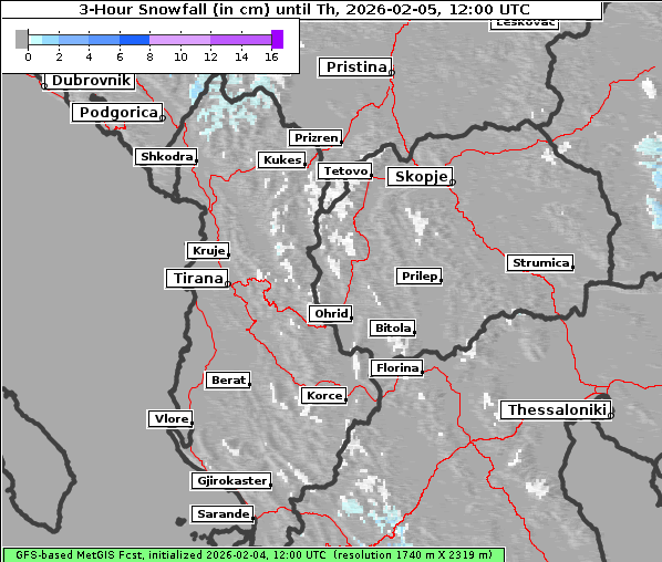 Neuschnee, 5. 2. 2026