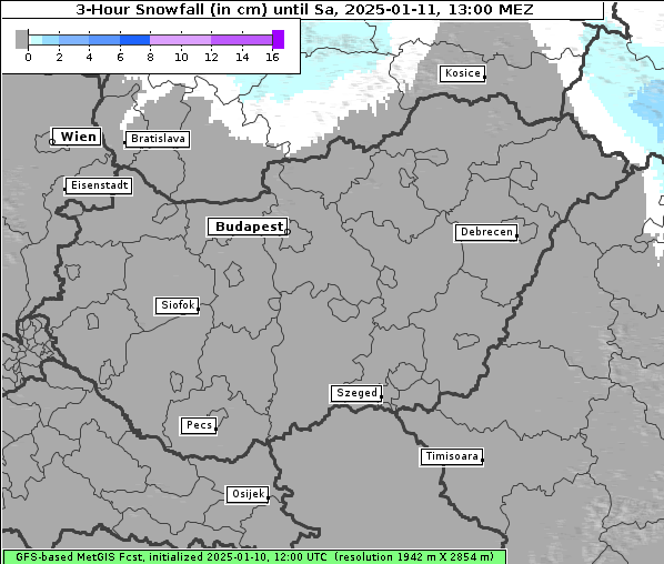 Neuschnee, 11. 1. 2025