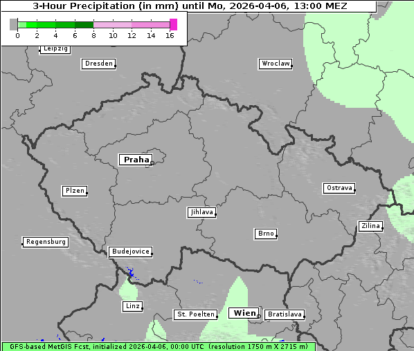 Niederschlag, 6. 4. 2026
