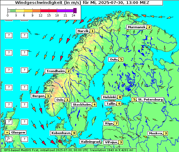 Wind, 30. 7. 2025