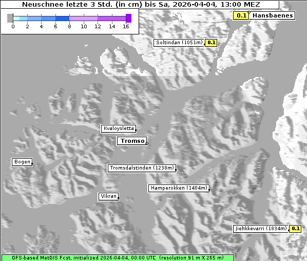 Neuschnee, 4. 4. 2026