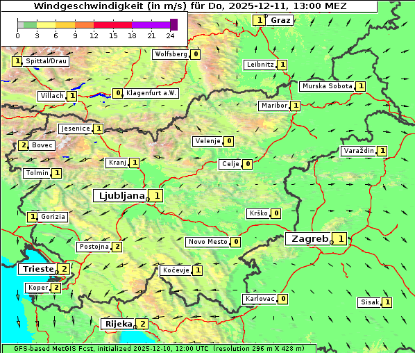 Wind, 11. 12. 2025