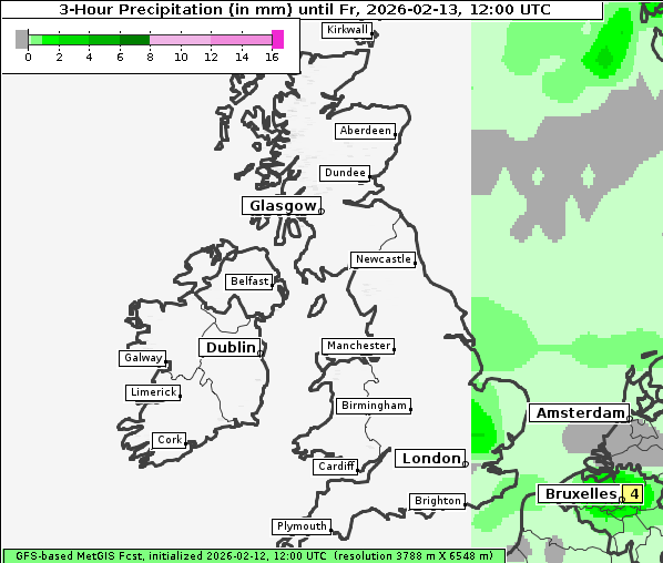 Niederschlag, 13. 2. 2026