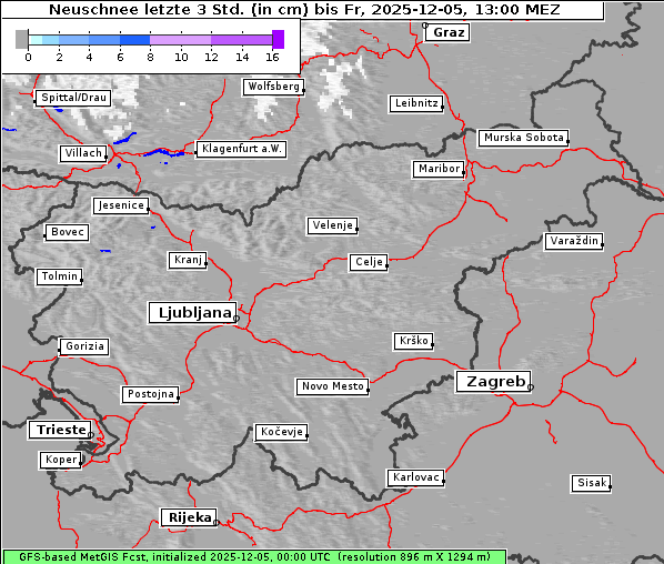 Neuschnee, 5. 12. 2025