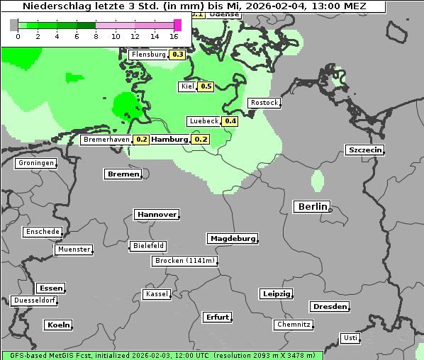 Niederschlag, 4. 2. 2026