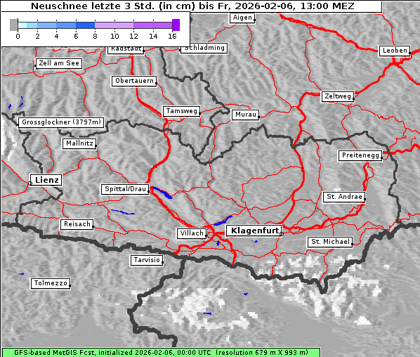 Neuschnee, 6. 2. 2026