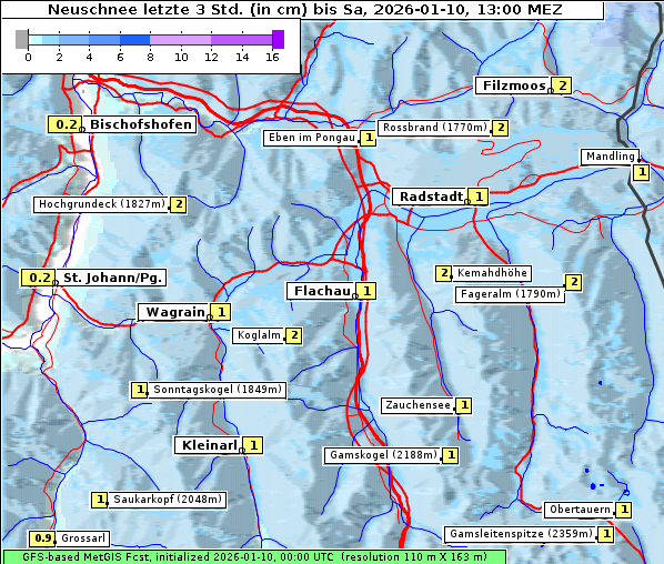 Neuschnee, 10. 1. 2026